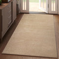 3x5 ft Area Rug Entryway Runner Kitchen Rugs Non Slip Washable Brown | Boho by YDKGL