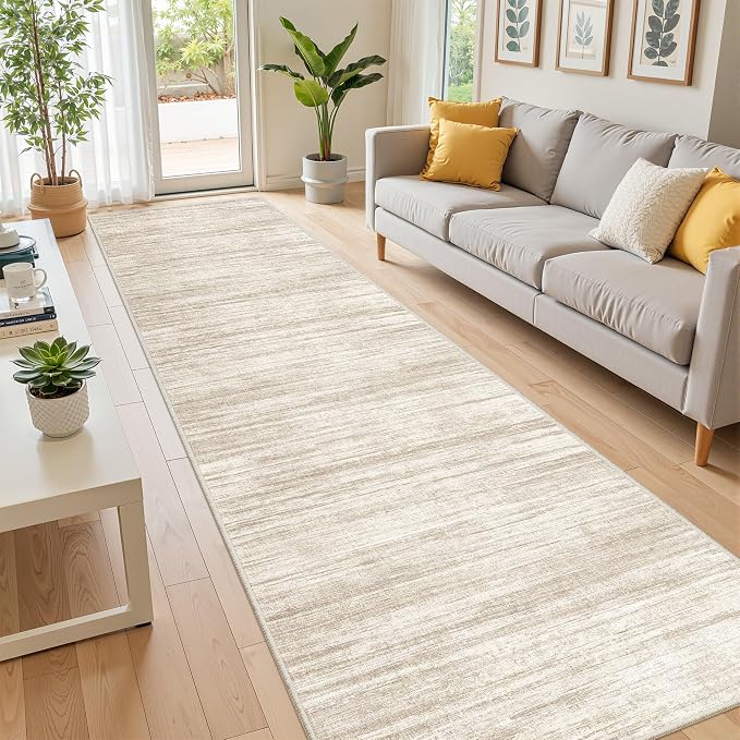 2x10 Runner Rug Non Slip, Washable Hallway Runner Rug, Laundry Room, Soft - Image 3