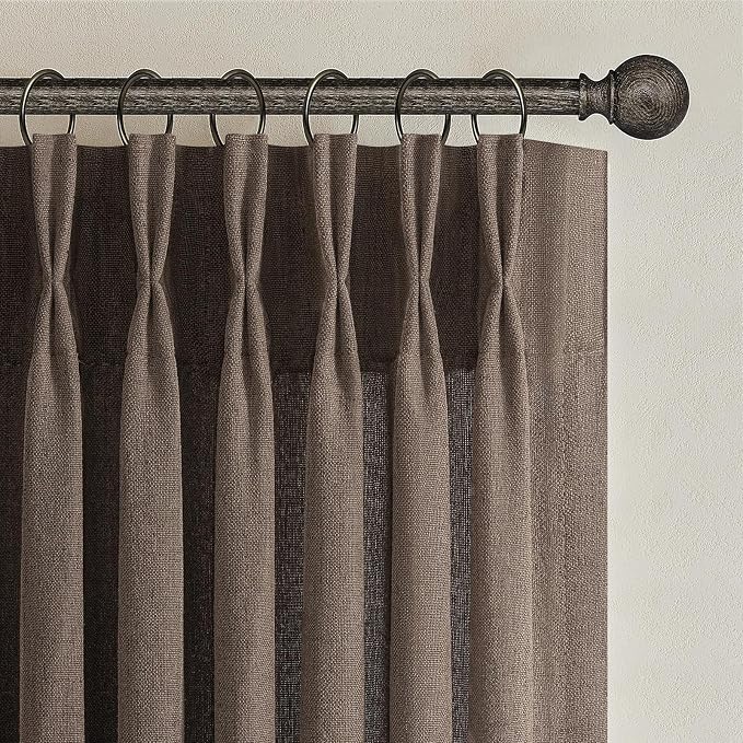 Memory Trained Pinch Pleated 102 Inch Extra Long Curtains - Image 7
