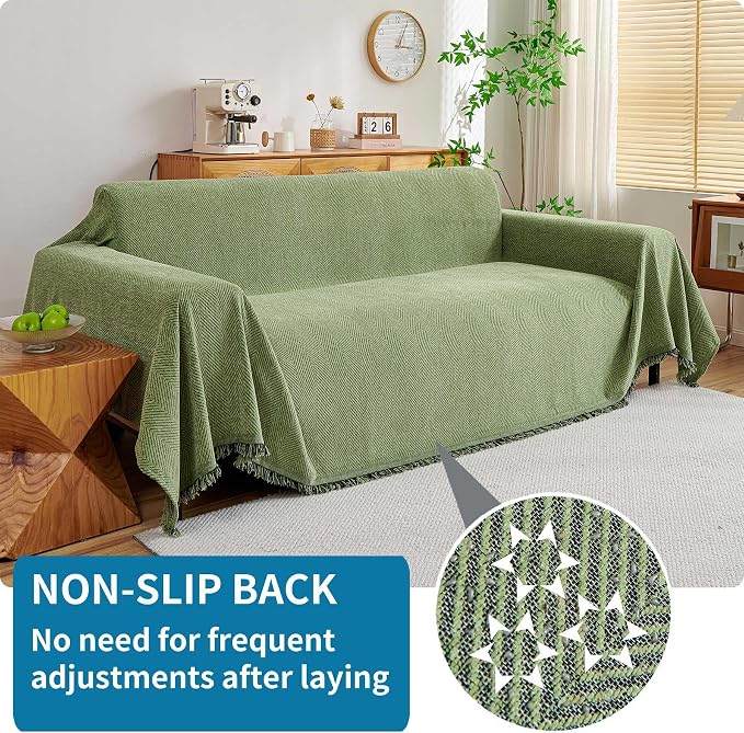HAOMAIJIA Chenille Couch Cover Sofa Covers - Image 2