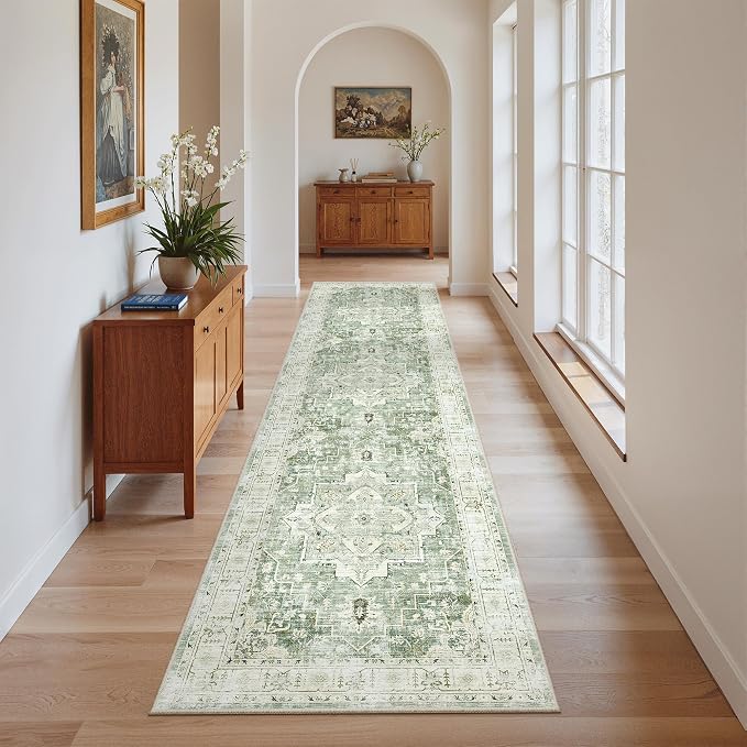 Madane Hallway Runner Rug 2x8 Washable Kitchen Rugs Non-Slip, Soft Ultra-Thin - Image 2