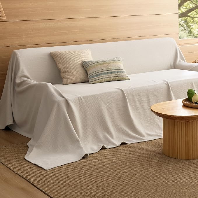 Bedsure GentleSoft 100% Cotton Large Blanket Oversized King - Image 8