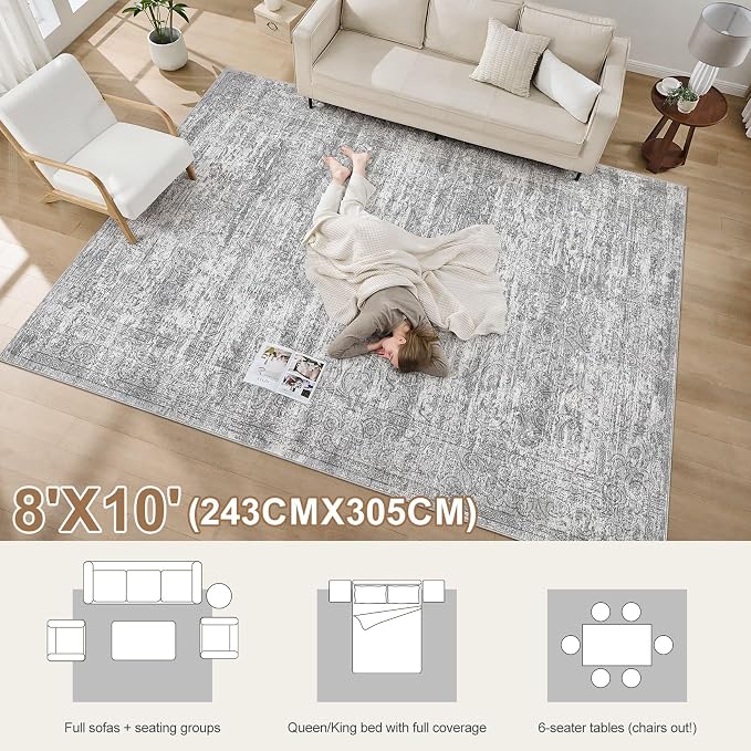 DMOYEST Area Rug Living Room Rugs - Image 5