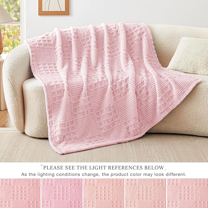 EXQ Home Fleece Throw Blanket for Couch or Bed - Image 6