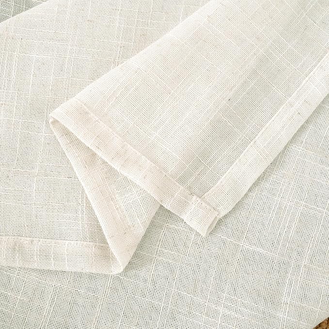 Light Filtering Linen Curtains 72 inches Long - Image 9
