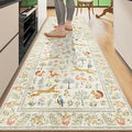 DUKINO 2x6 Runner Rug, Washable Animal Kitchen Rugs Non Slip, Low Pile by DUKINO