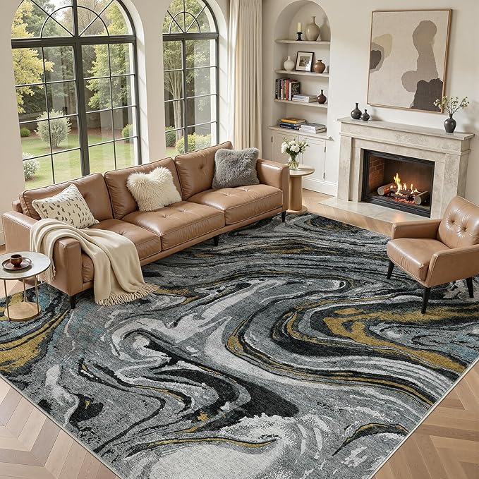 DMOYEST 8x10 Area Rug for Living Room by DMOYEST