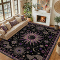Vacuum-Friendly, 9x12 Washable Area Rug by meejou