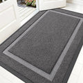 OLANLY Front Door Mat Outside 59x34, All-Season Heavy-Duty Rubber Doormat | by OLANLY