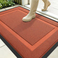 OLANLY Front Door Mat Outside 35x23, All-Season Heavy-Duty Rubber Doormat | by OLANLY