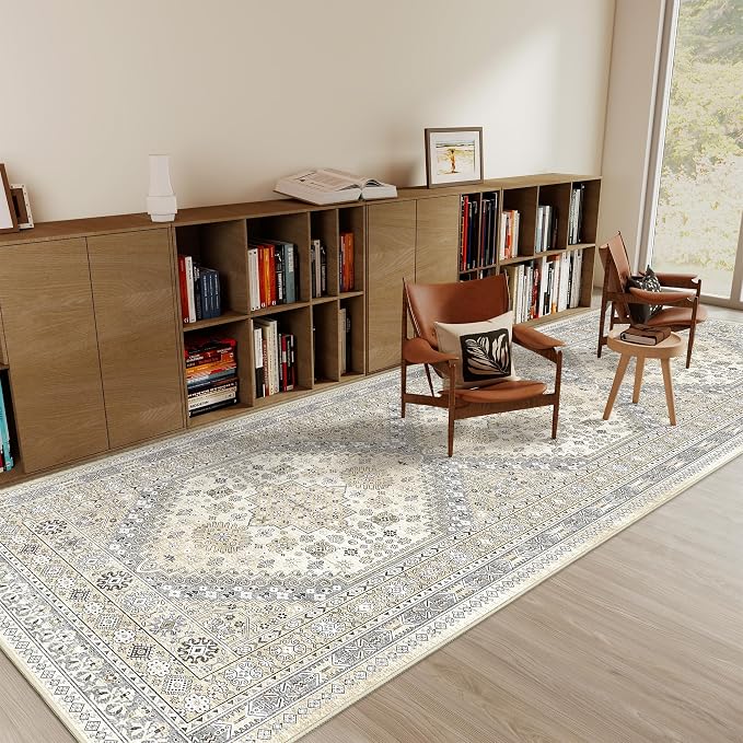 3x10 Runner Rug Non Slip Washable Hallway Runner, Front Porch, Laundry Room - Image 5