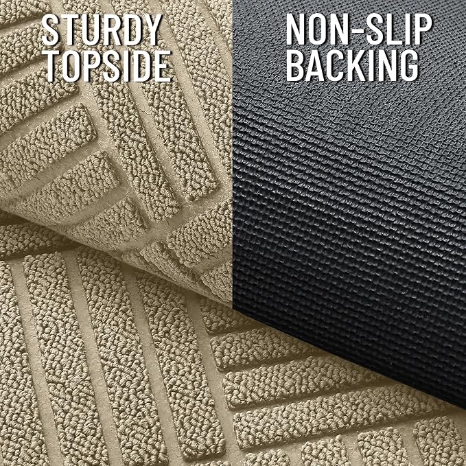 OLANLY Front Door Mat Outside Entrance 47x23, Waterproof Heavy-Duty Doormat | - Image 4