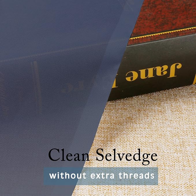 Navy Blue Sheer Curtains 96 Inches Long 2 Panels Set, Elegant Sheer Curtains - Image 7