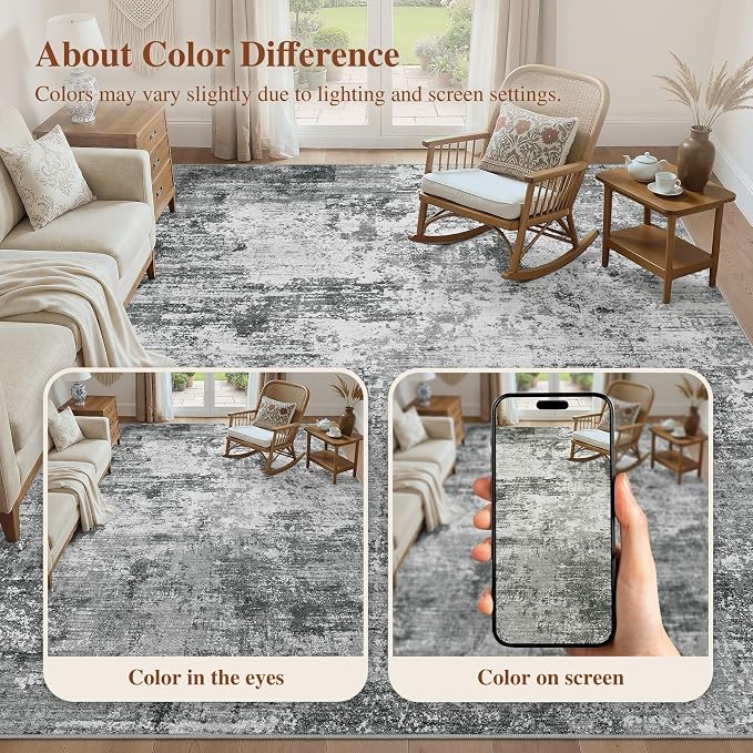 UERMEI 9x12 Area Rug for Living Room - Image 9