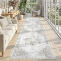 Runner Rug 2x8 Washable Rug, Vintage Boho Medallion Hallway Runner Non-Slip by VECARF