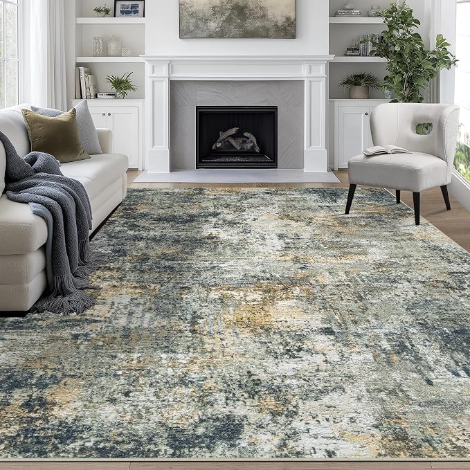 9x12 Area Rugs for Living Room Washable Bedroom Dining Room Multi Color | by Aelenmu