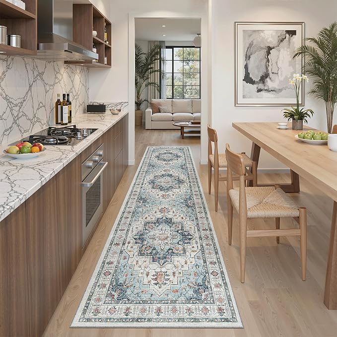 Madane Hallway Runner Rug 2x8 Washable Kitchen Rugs Non-Slip, Soft Ultra-Thin - Image 3