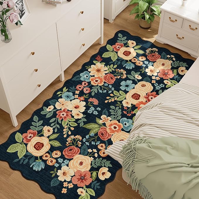 DUKINO 3x6 Hallway Runner Rug, Washable Kitchen Rug Non Slip, Stain Resistant - Image 3