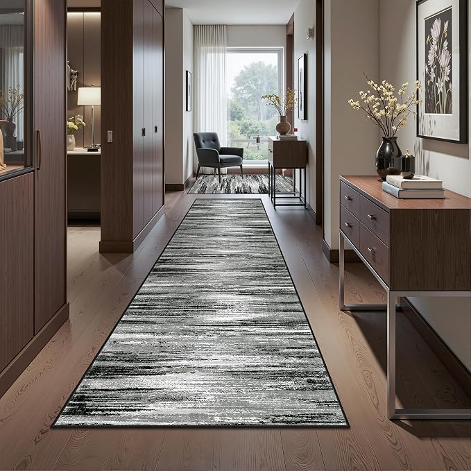 2x10 Runner Rug Non Slip, Washable Hallway Runner Rug, Laundry Room, Soft - Image 4