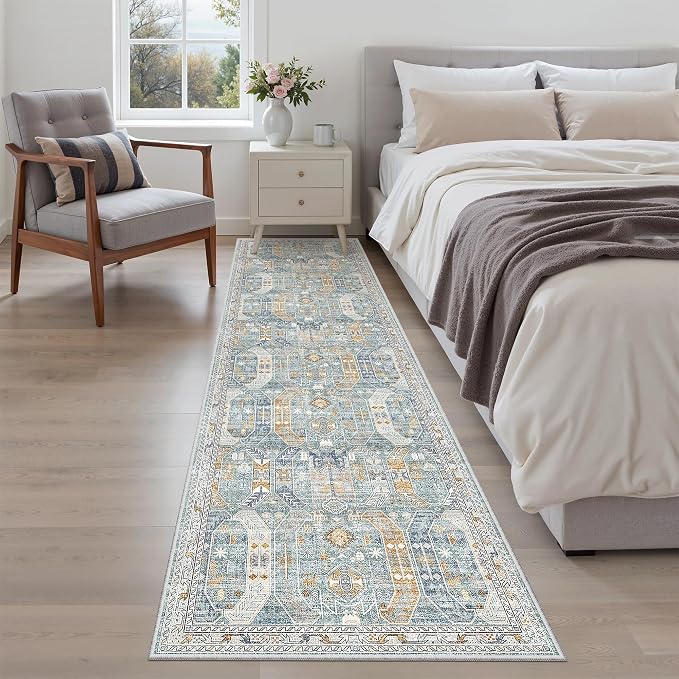 Madane Hallway Runner Rug 2x8 Washable Kitchen Rugs Non-Slip, Soft Ultra-Thin - Image 4