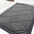 OLANLY Front Door Mat Outside Entrance, Waterproof Heavy-Duty Doormat | 29.5x17 by OLANLY