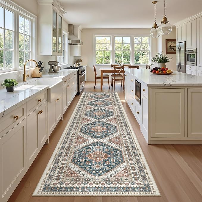 Madane Hallway Runner Rug 2'6''x12' Kitchen Runners Vintage, Entryway and by Madane