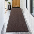 OLANLY Front Door Mat 71x34, Waterproof Heavy-Duty Indoor Outdoor Doormat | Tan by OLANLY