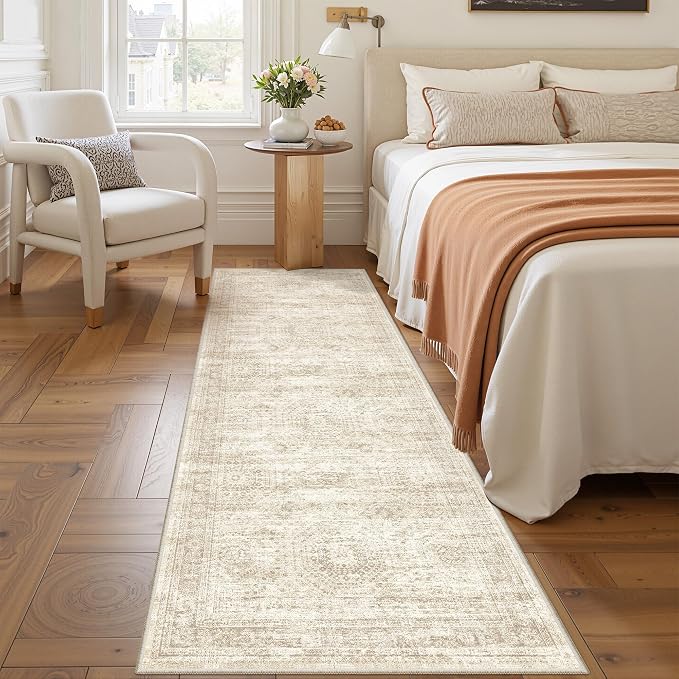 2x7 Runner Rug Non Slip, Washable Hallway Runner Rug, Nursery Room, Soft Runner - Image 3