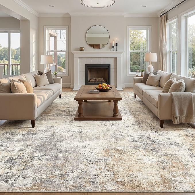UERMEI 12x15 Area Rug Living Room Rugs - Image 3