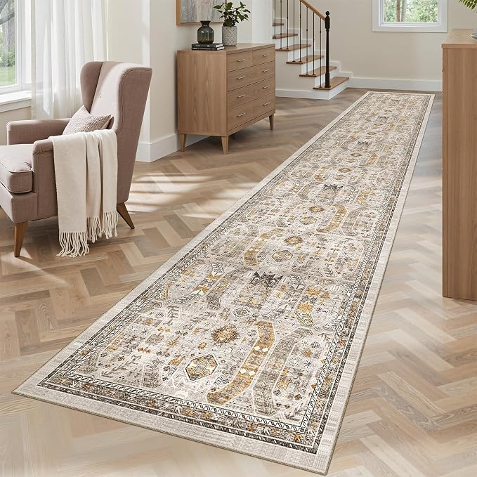 Madane Washable Runner Rugs 2x12 Long - Image 3