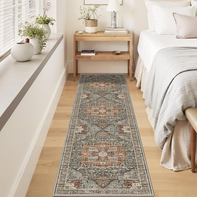 Kitchen Runner Rug Non Slip Washable Rugs 2.5x8, Carpet Runner - Image 4