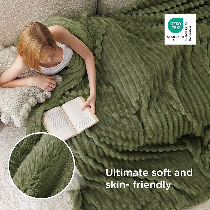 Bedsure Soft Cal King Size Blanket - Image 3