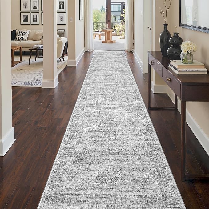 3x18 Runner Rug Non Slip, Washable Hallway Runner Rug, Living Room, Dining Room - Image 5