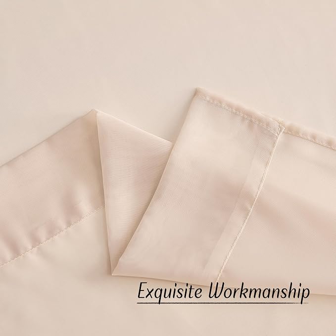 NICETOWN Voile Sheer Curtains 63 inch Length, Grommet Soft Window Treatments - Image 5