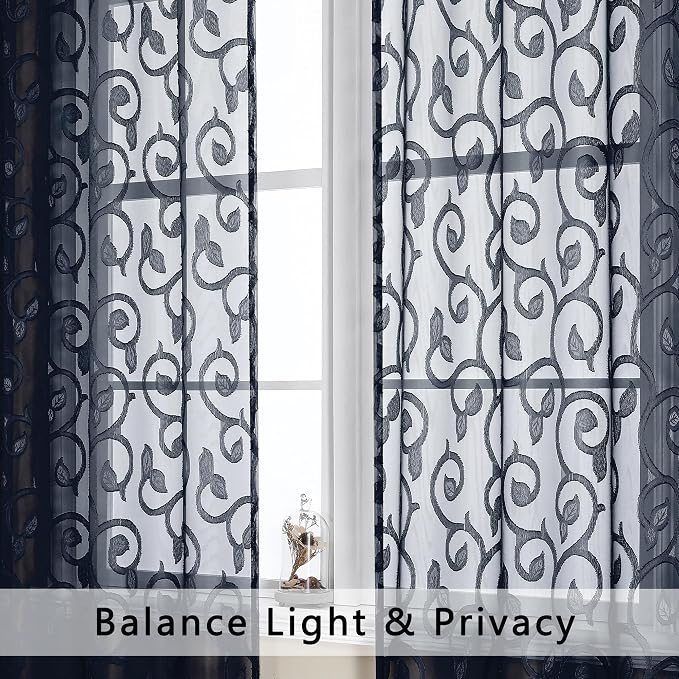 Furman Sheer Curtains 84 inches Long - Image 6