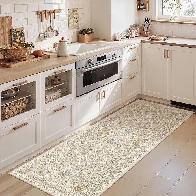 Madane Hallway Runner Rug 2x5 Washable Entry Rugs Non-Slip, Soft Low-Pile - Image 2