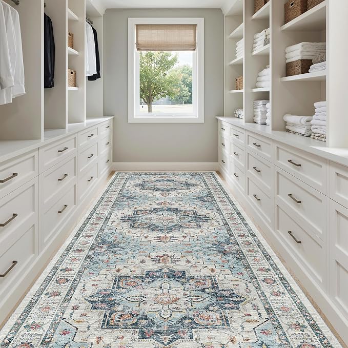 Madane 4x12 Wide Hallway Runner Rug Washable - Image 3