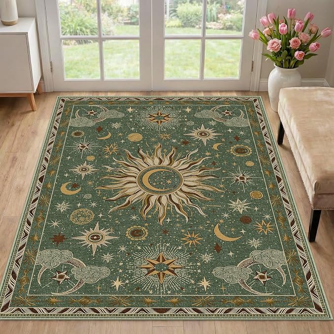 Vacuum-Friendly, 3x5 Washable Area Rug - Image 2