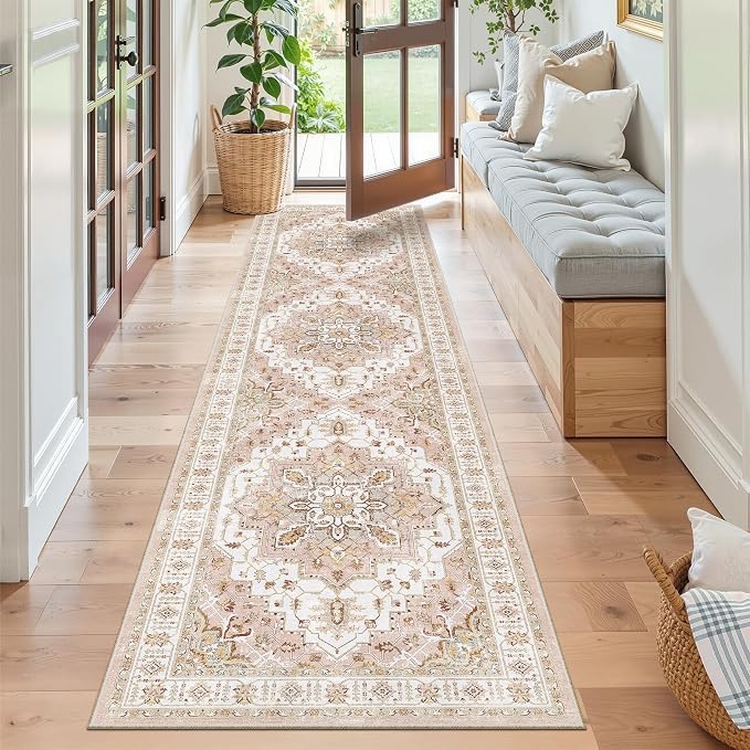 Madane Hallway Runner Rug 2x8 Washable Kitchen Rugs Non-Slip, Soft Ultra-Thin - Image 3