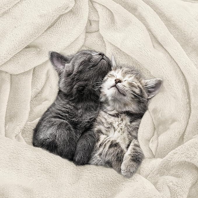 Utopia Bedding Ultra Soft Fleece Bed Blanket King Size Linen | Microfiber Plush - Image 4