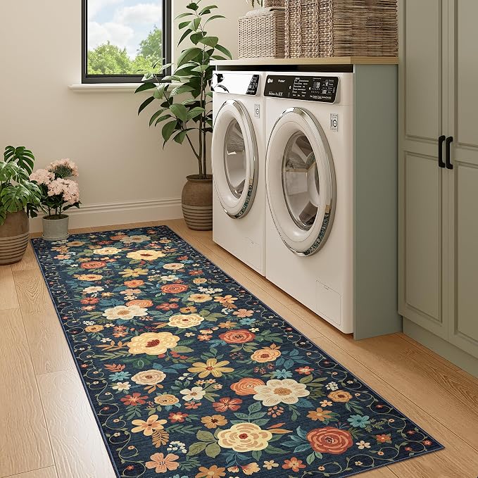 DUKINO 2x7 Runner Rug for Hallway, Soft Washable Rug Non Slip, Stain Resistant - Image 8
