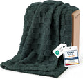 Bedsure GentleSoft Dark Green Spring Throw Blanket by Unknown