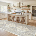 3x10 Runner Rug Non Slip Washable Hallway Runner, Front Porch, Laundry Room by Restydon