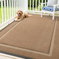 OLANLY Front Door Mat Outside 71x47, All-Season Heavy-Duty Rubber Doormat | by OLANLY