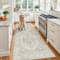 Madane Hallway Runner 3x8, Kitchen Rugs Washable Entry Rug, Soft Low-Pile by Madane