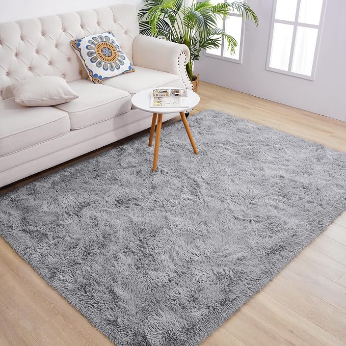 Chicrug Soft Area Rugs for Bedroom Living Room Plush Fluffy Rug 4x6 | Shag - Image 9