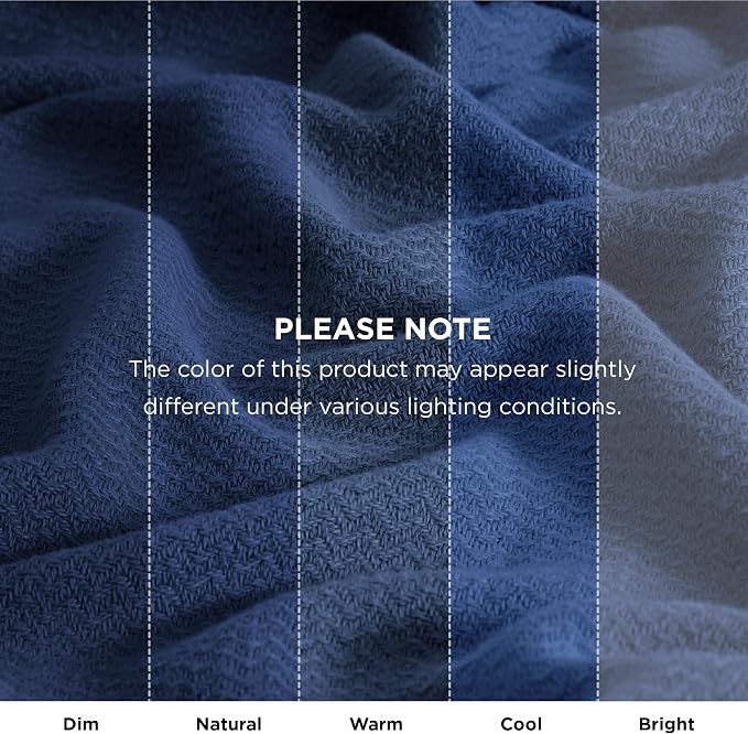Bedsure GentleSoft 100% Cotton Blanket Twin XL Size - Image 8