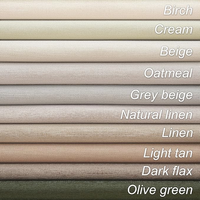 Beige Color Blackout Curtains 90 Inch Long 2 Panels, Back Tab Pleated Heading - Image 8