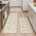 Kitchen Rugs Sets of 3, 2x3 2x4 2x5 Rug Runner, Dining Room, Soft Runner Rug by Restydon