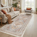3x8 Runner Rug Non Slip Washable Rugs by Restydon